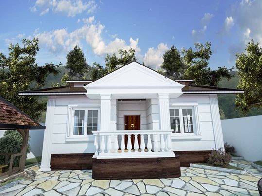 مرحله دوم طراحی ویلا