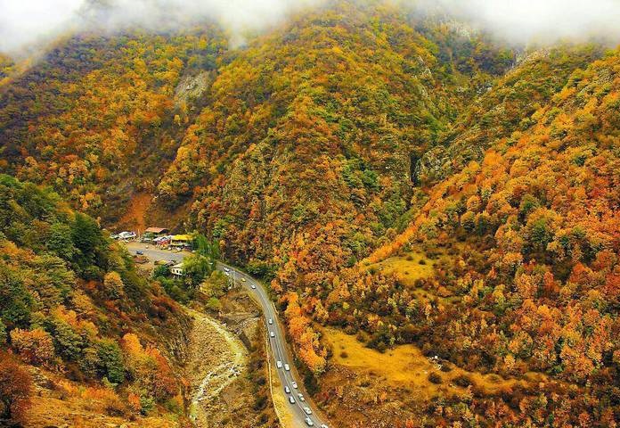 راه دسترسی ویلا در نوشهر